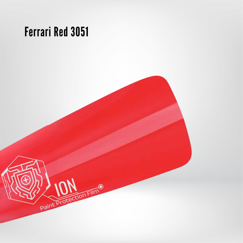 Ferrari Red - ION Paint Protection Film - 3051