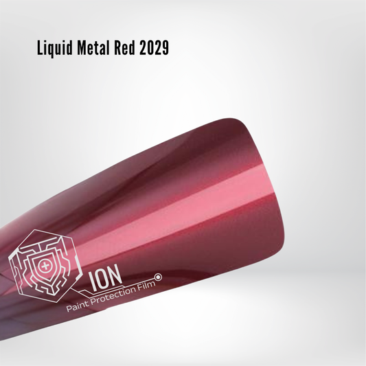 Liquid Metal Red - ION Paint Protection Film - 2029