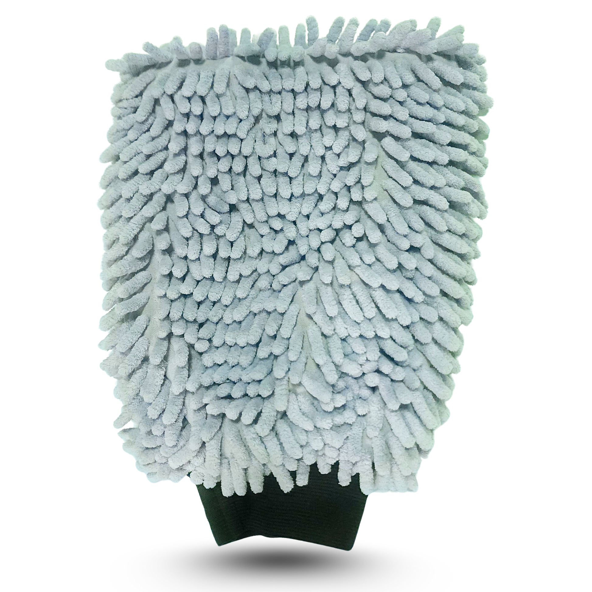Wash mitt on a white background